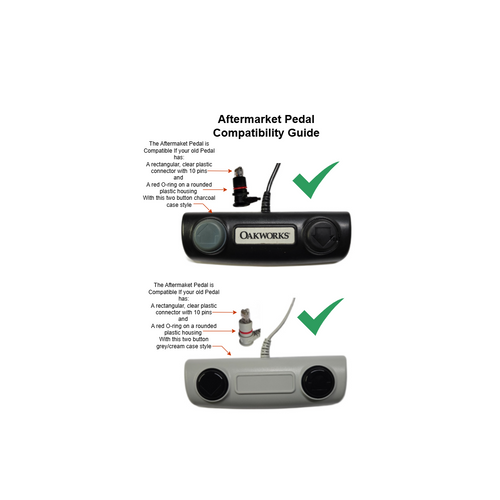 Aftermarket Oakworks® Massage Table Foot Pedal